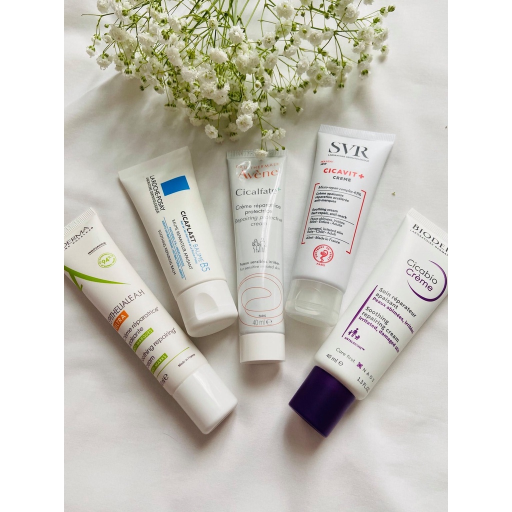 Kem phục hồi và tái tạo làn da, kem liền sẹo sau khi bắn lazer A-DERMA Epitheliale AH Duo Ultra Repairing Cream 40ml