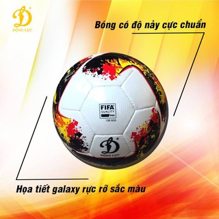 Quả bóng đá UHV 2.07 Galaxy (màu đỏ-trắng)