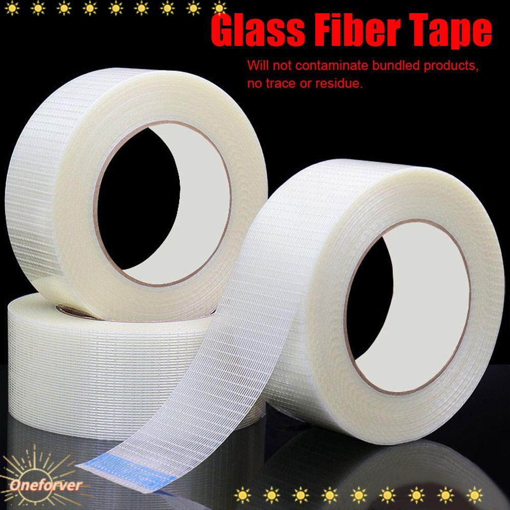 Cuộn Băng Keo Sợi Thủy Tinh Một Mặt Dùng Đóng Gói Công Nghiệp