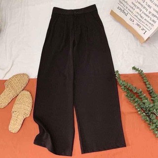 Quần culottes cạp cao Ulzzang/ Ảnh Thật