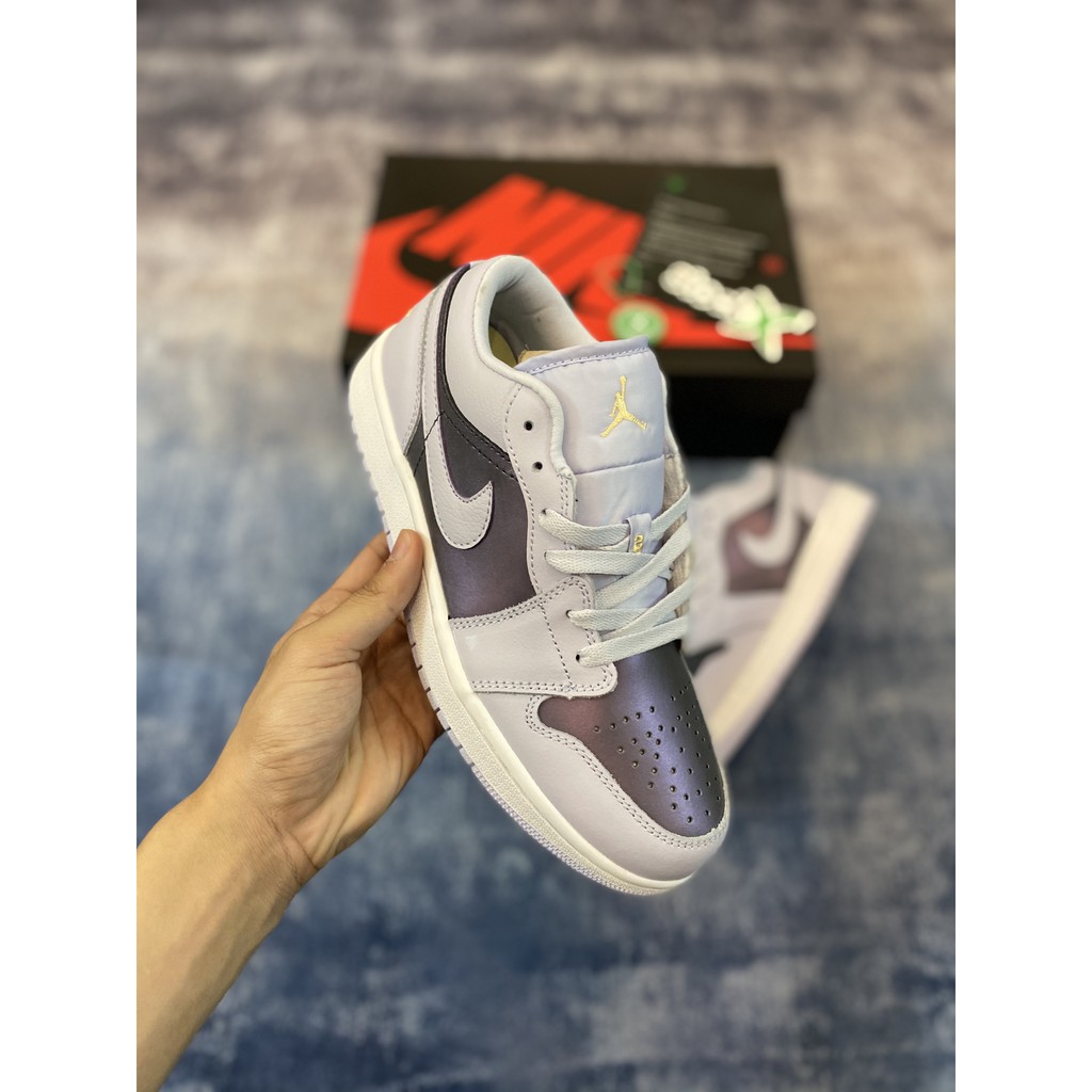 [MyGsneaker] Giày JD1 thấp cổ Tím Oxygen bản tiêu chuẩn