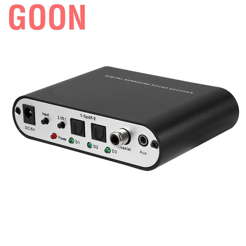 GOON Bộ Giải Mã Âm Thanh 5.1 Kênh