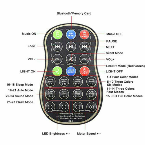 Loa Bluetooth Có Đèn Led 32 Màu Hình Ngôi Sao Xinh Xắn