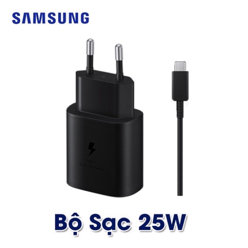 Bộ sạc 25W loại tốt sam sung S21,S20,S21,plus,Note10,note20,A90,A80,A70,A71...