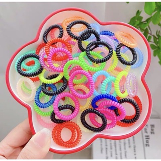 sét 10 sợi dây chun cột tóc lò xo mini