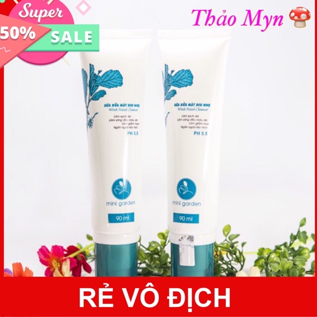 Sữa Rửa Mặt Dịu Nhẹ Minigarden