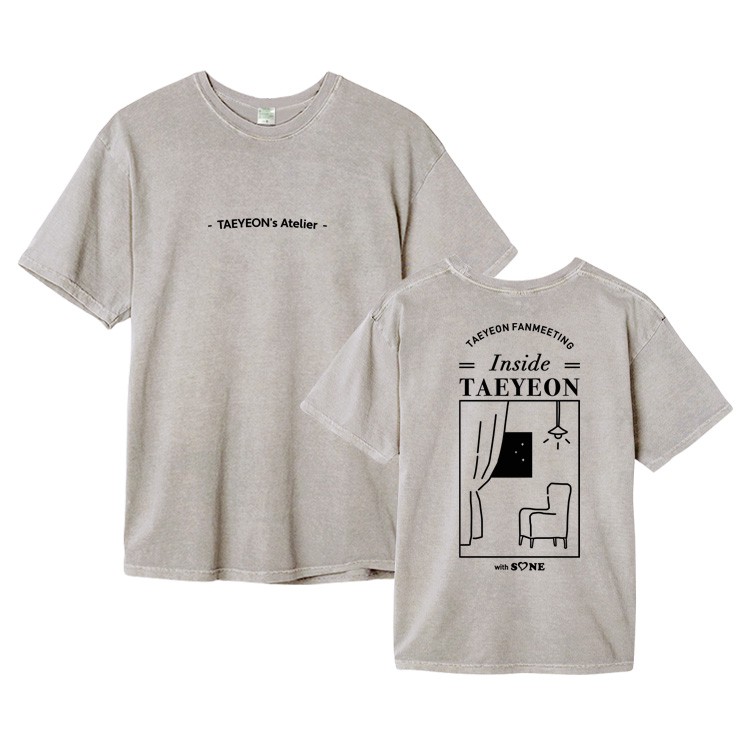 Áo thun fanmeeting Taeyeon - Inside TAEYEON