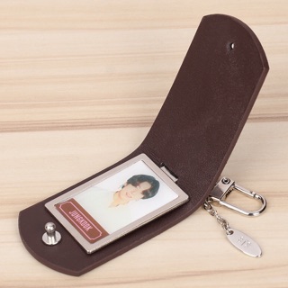 Keyring BTS Magic shop vỏ da