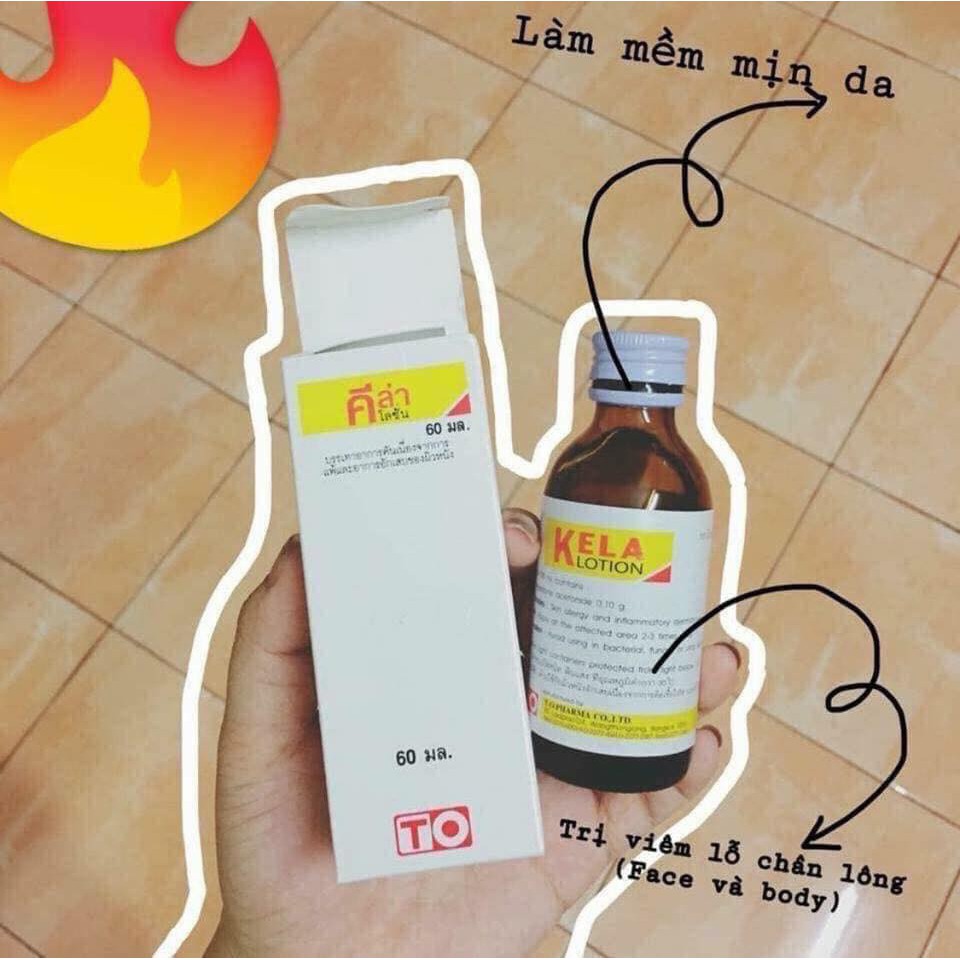 LOTION ĐẶC ṫrị vıêm LỖ châŋ LÔNG KELA THÁI LAN