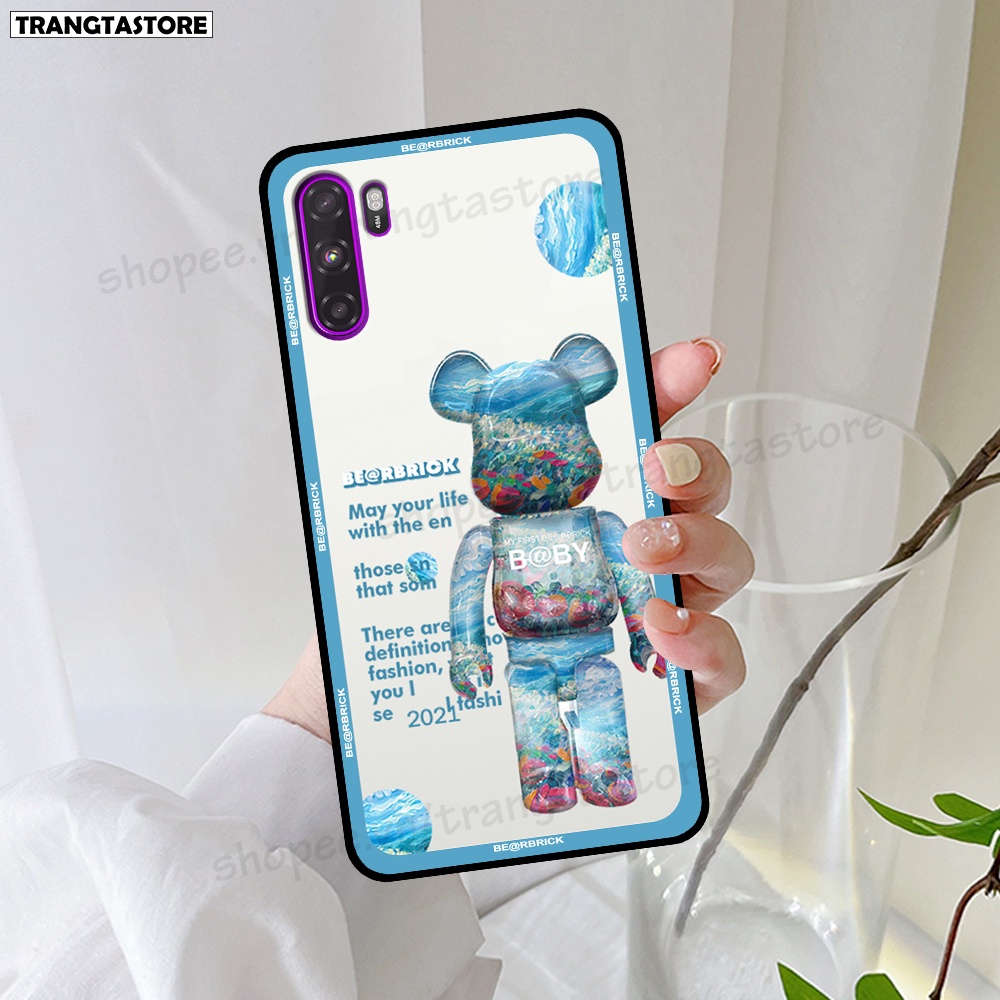 Ốp Vsmart Active 3 in hình gấu Bearbrick,Mountain,xanh,đen,đỏ giá rẻ