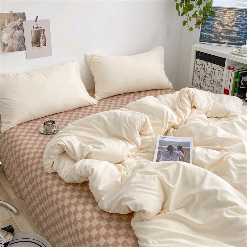 Set ga tici mix color caro IGUN BEDDING 9 màu siêu xinh