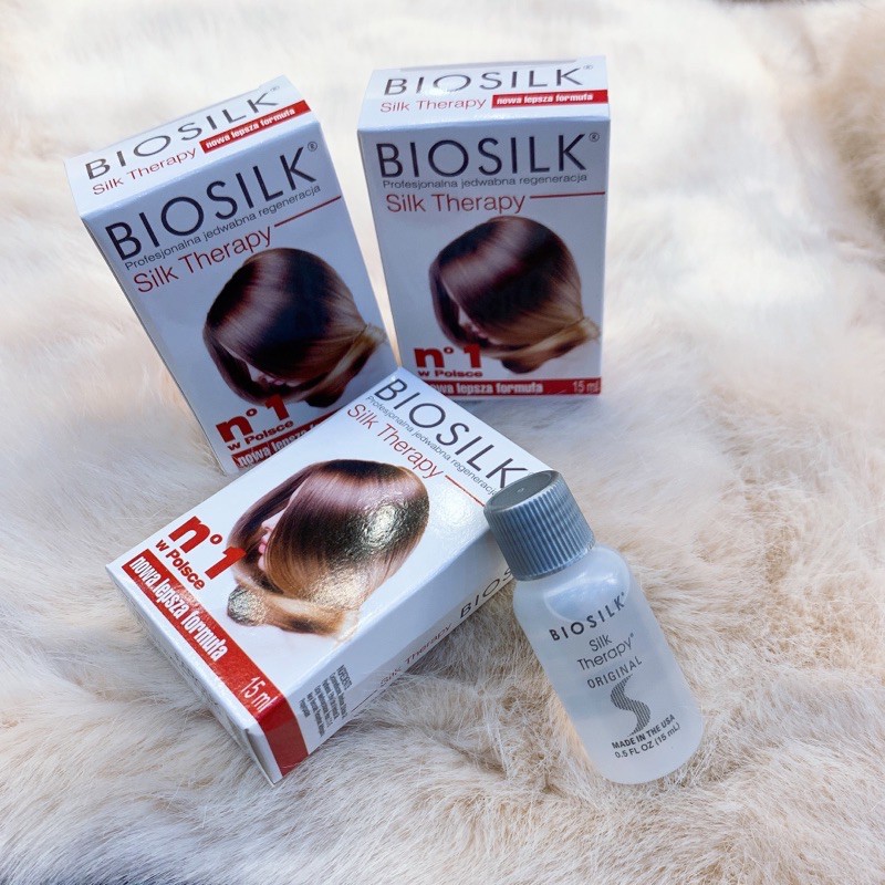 Tinh dầu dưỡng tóc Biosilk theo liệu pháp tơ tằm