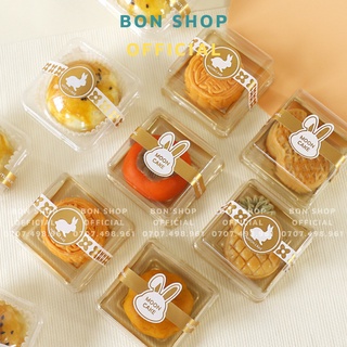 Tem dán trang trí hộp Bánh Trung Thu, Mochi 6 tem