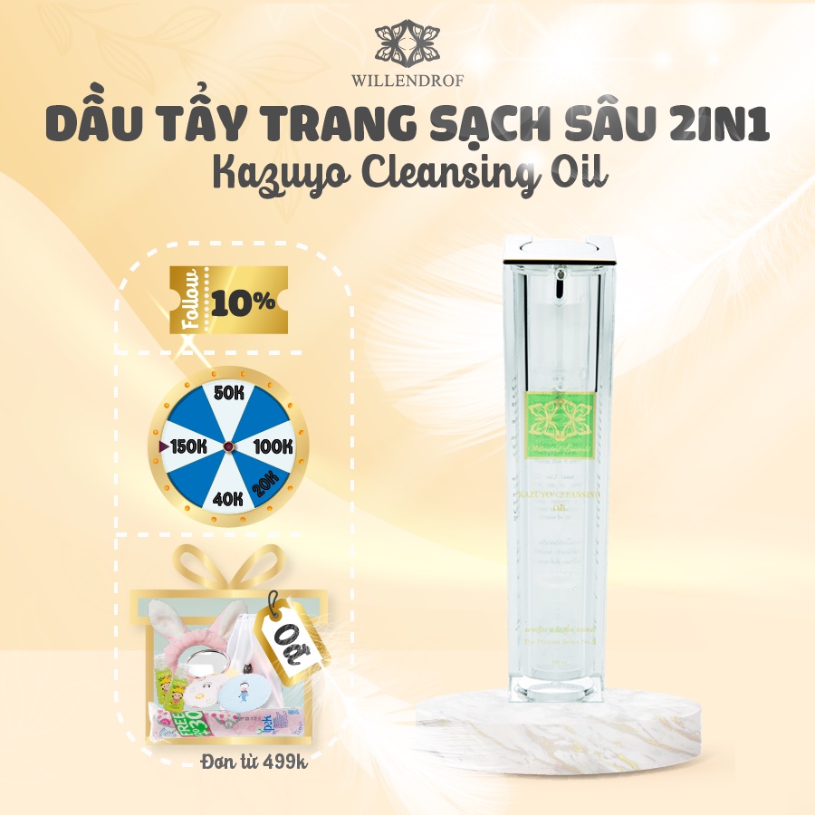 50ML DẦU TẨY TRANG VÀ LÀM SẠCH SÂU DA (NAM, NỮ) [MỸ PHẨM CHÍNH HÃNG THÁI LAN]