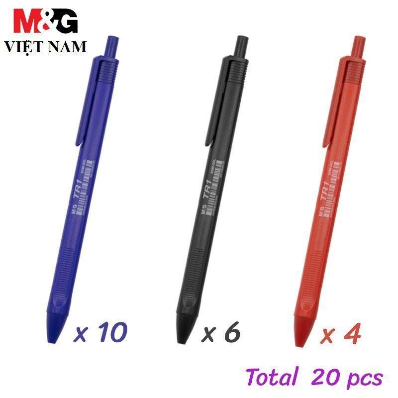 Hộp 20 Bút bi dầu TR1