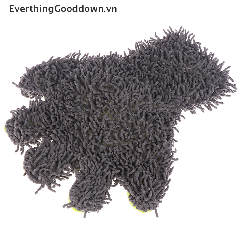 Everthinggooddown 1 Găng Tay Bọt Biển Rửa Xe Hơi Bằng Sợi Nhỏ Chăm Sóc Bên Ngoài Nội Thất