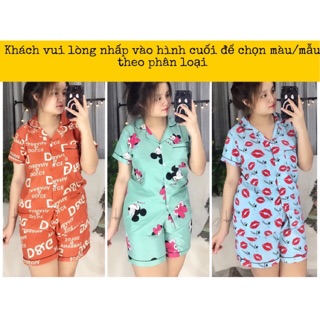 Bộ Pijama Kate Bigsize Ngắn