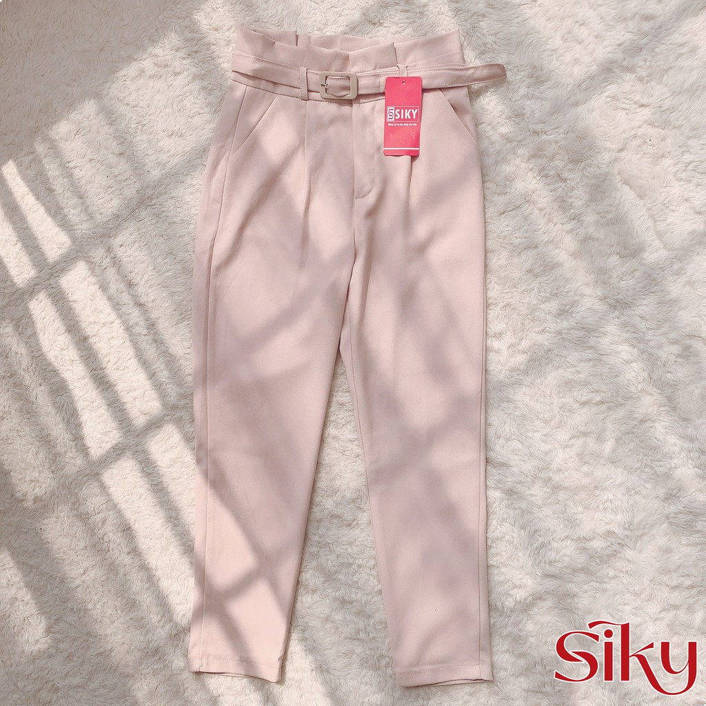 Quần baggy công sở nữ cạp bèo - SIKY | BigBuy360 - bigbuy360.vn