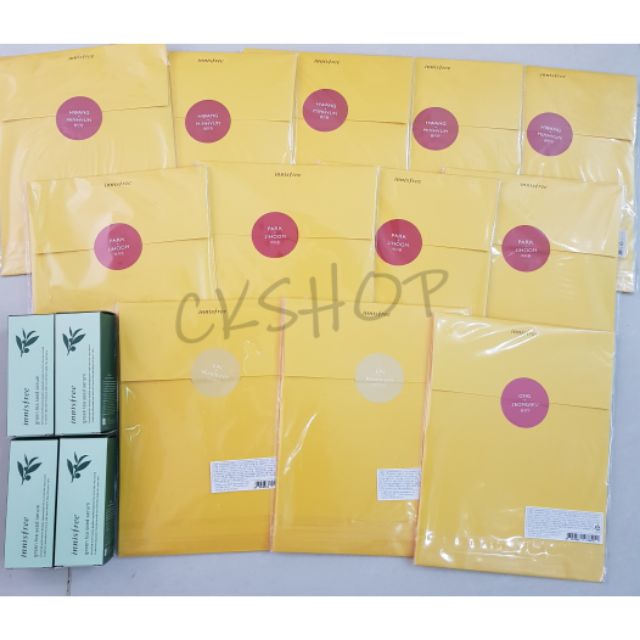 CÓ SẴN bộ ảnh quà tặng Innisfree Wanna One được chọn thành viên