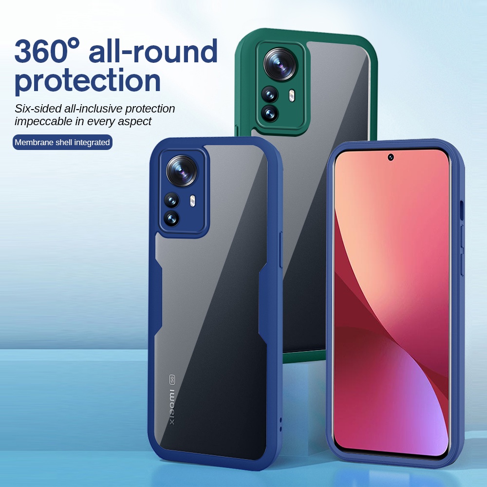 4TH 360° Double-Side Anti-Fall Protect Shell Front+Back Shockproof Case For xiaomi 13T 12T 11t mi13T pro mi13tpro