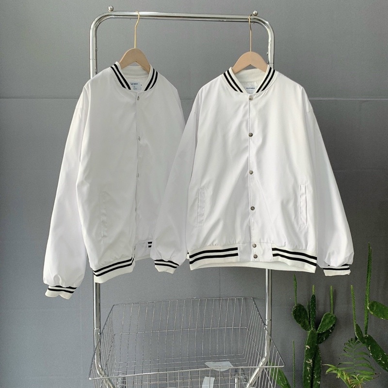 ÁO BOMBER DÙ TRƠN BASIC FORM UNISEX NAM NỮ (hình chụp thật)