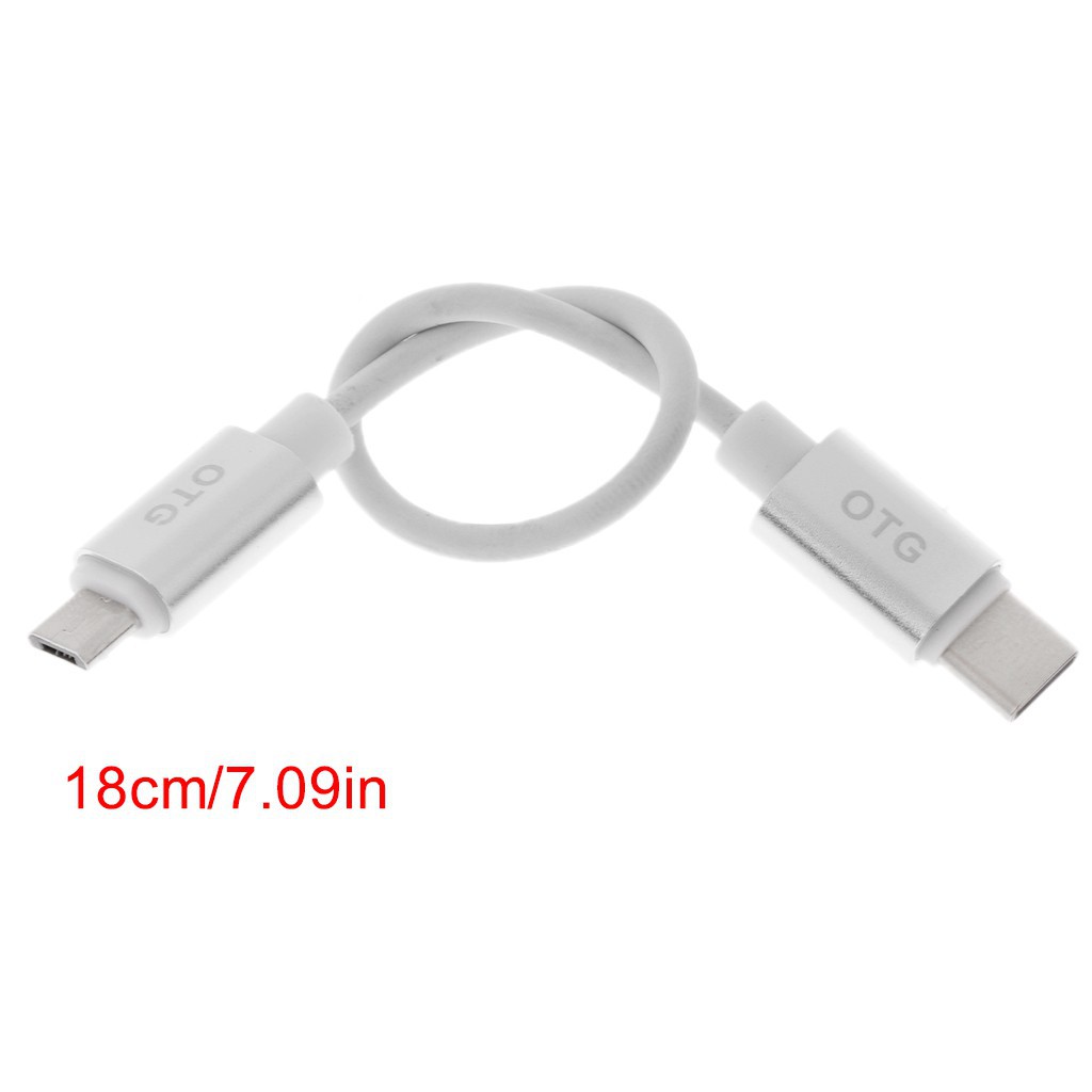 Cáp sạc truyền dữ liệu đầu USB 3.1 Type C sang Micro USB
