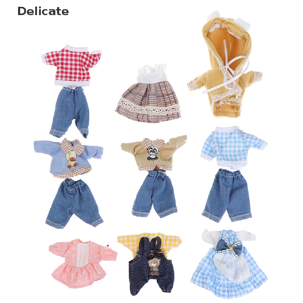 |Tinh Tế| Đầm Đồ Chơi Búp Bê Nhiều Màu Xinh Xắn 1: 8