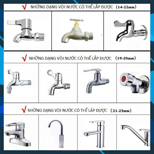 Bộ dây vòi bơm nước rửa xe, tưới cây❤️ ✔, tăng áp 3 lần, loại 3m,5m 206318 đầu đồng,cút đồng+ 🎁 đai