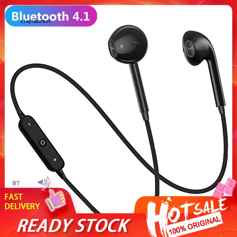 Bộ Tai Nghe Bluetooth Không Dây Đeo Cổ Kèm Mic