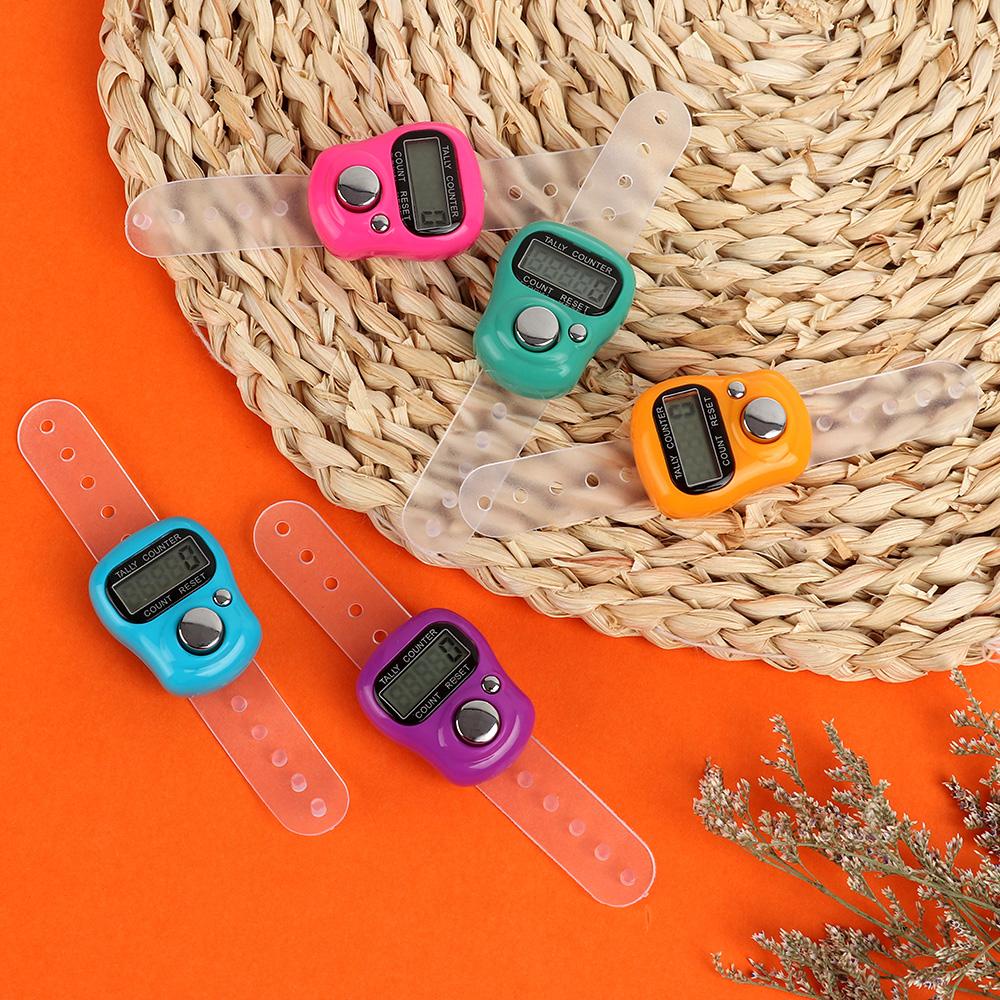 YEW Dụng Cụ Đếm Vòng Đeo Ngón Tay Mini Tiện Dụng Khi May Vá