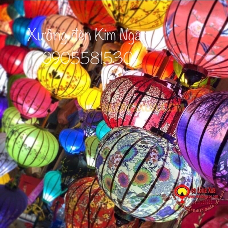 Đèn lồng Trang Trí Hội An  Lantern mua nhiều 0905581530