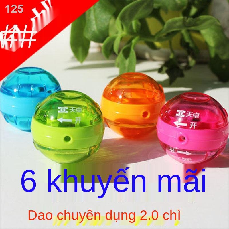 Z6 miễn phí vận chuyển Tianzhuo 56190 Dụng cụ gọt bút chì hai lỗ 2.0 dễ thương với lõi chì nhỏ 2.0 chuốt đặc biệt