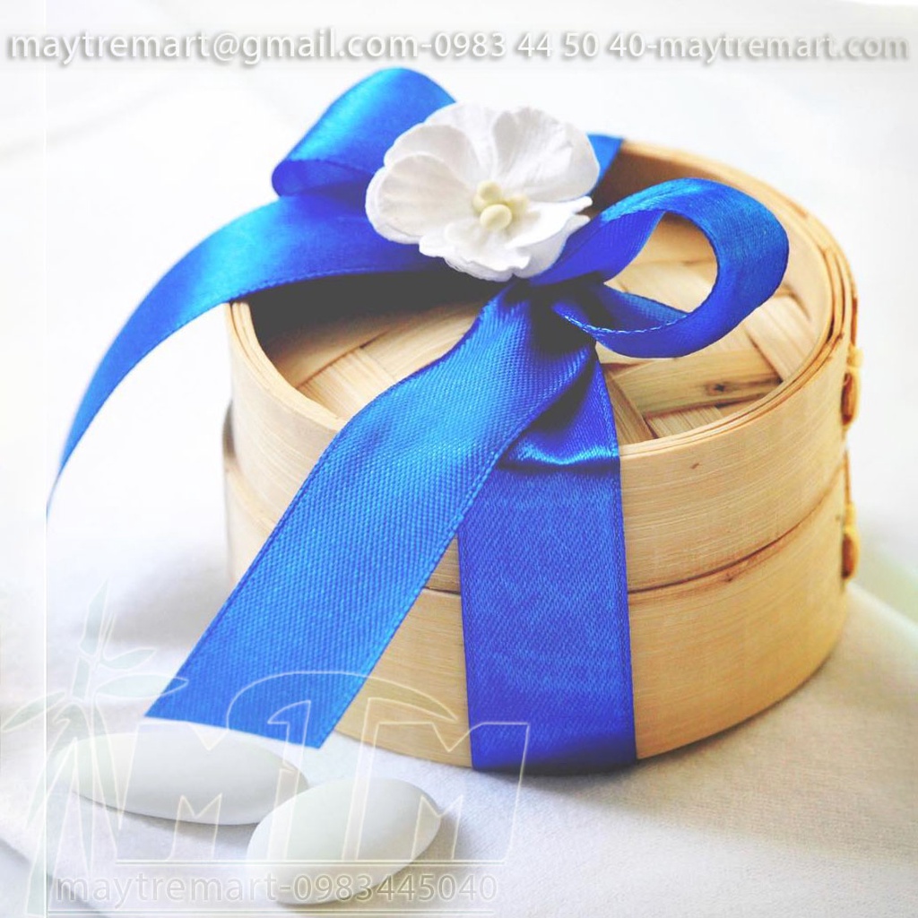 Xửng hấp, lồng hấp tre nhí - phụ kiện trang trí