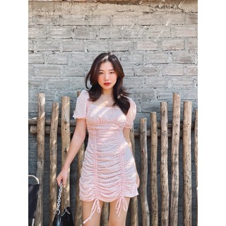 Đầm Lolita màu hồng xinh xắn