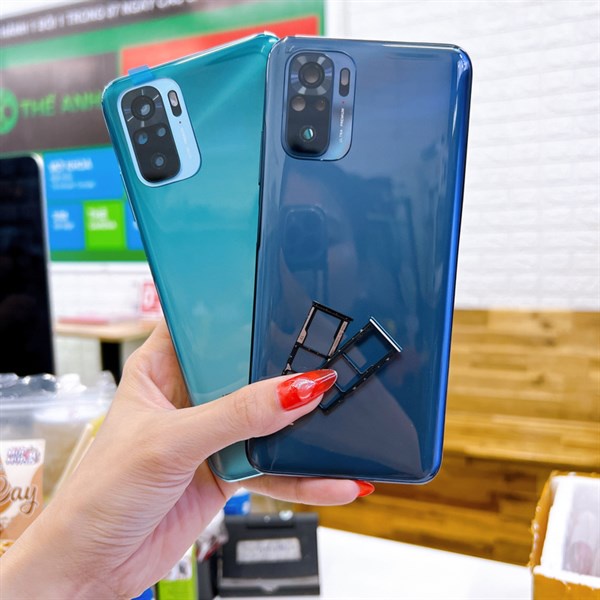 Bộ vỏ Xiaomi Redmi Note 10 4G, hàng đẹp nấu máy chuẩn