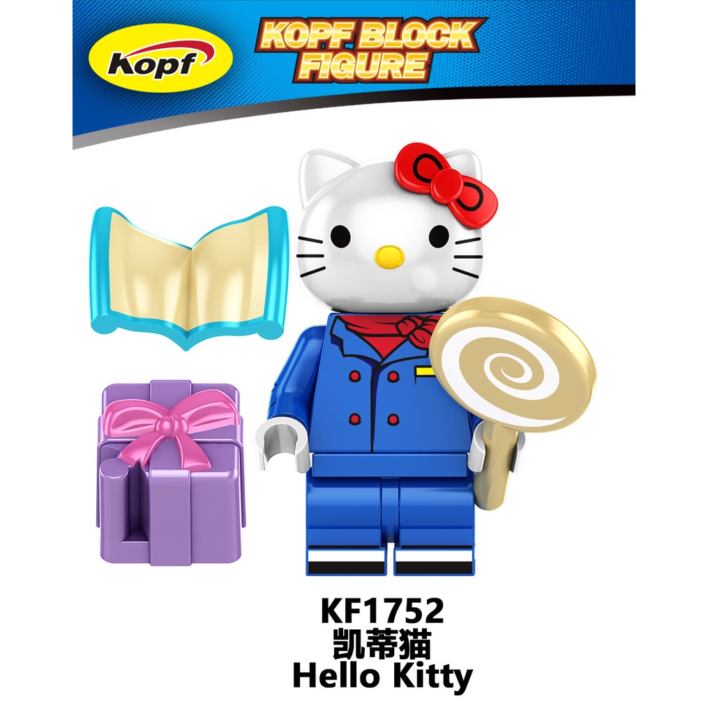 Minifigures Các Mẫu Nhân Vật Hoạt Hình Mèo Hello Kitty Buzz Lightyear KF6166 Mẫu Mới Nhất - Đồ Chơi Lắp Ráp Mini