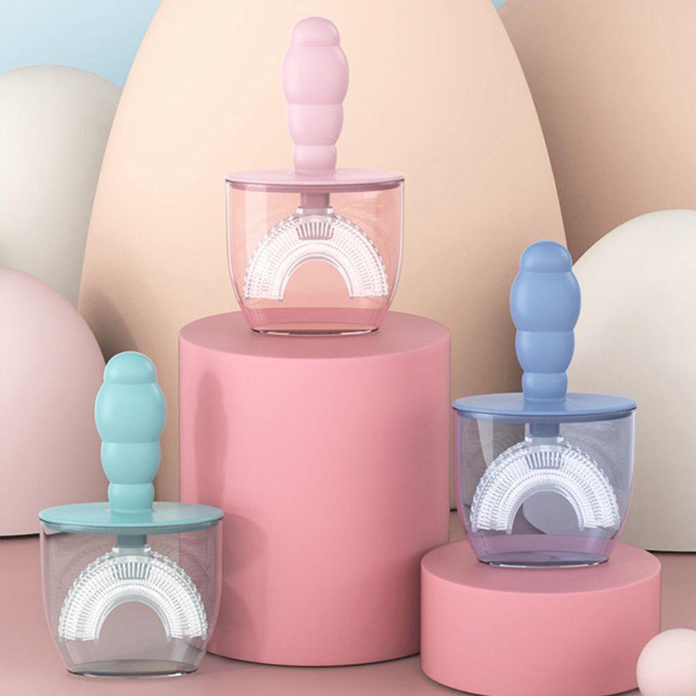 CLEVER Bàn Chải Đánh Răng Silicone Hình Chữ U Tiện Lợi