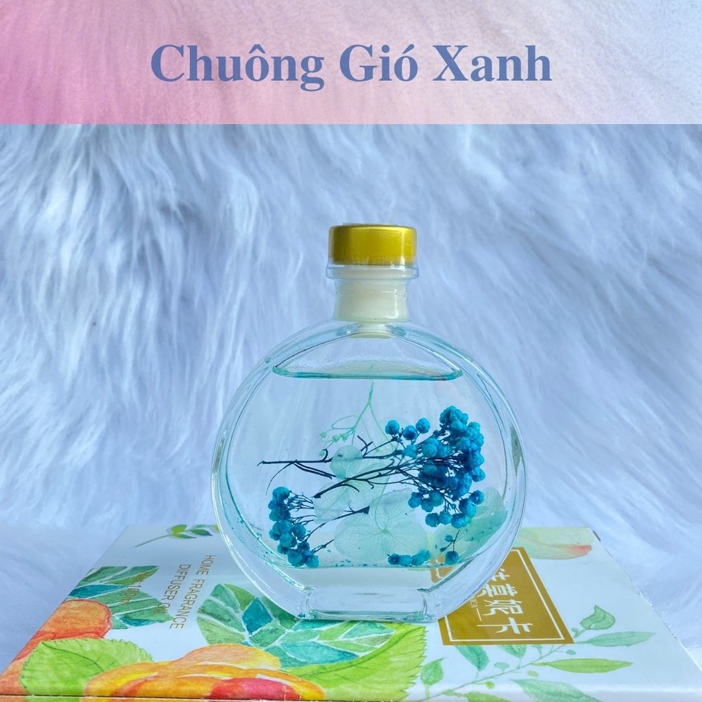 Lọ tinh dầu thơm để phòng nước hoa thơm phòng kèm que khuếch tán - TD38