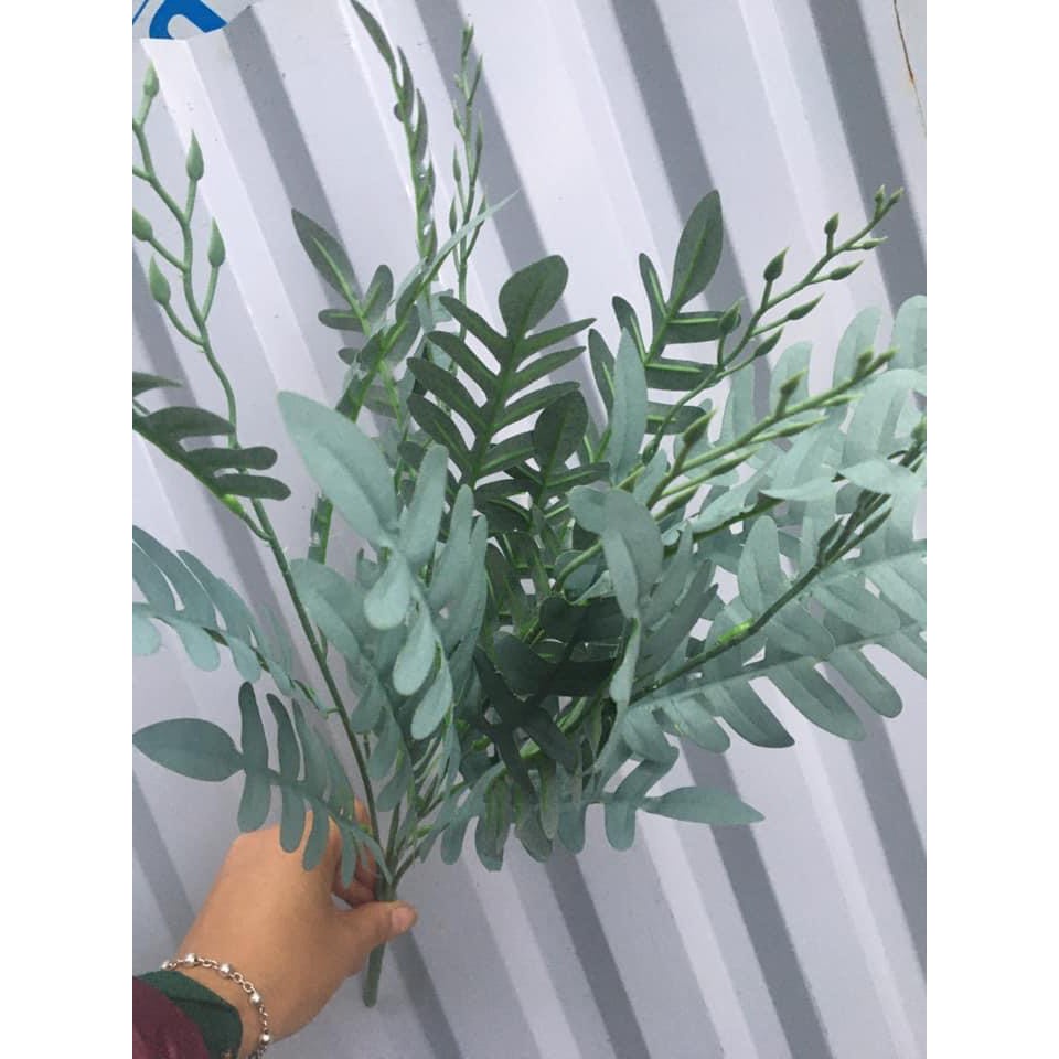 Cành lá giả - Cành lá xẻ trang trí sự kiện, đám cưới