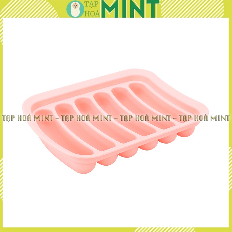 Khuôn silicone làm xúc xích có nắp cho bé ăn dặm - Tạp hóa mint