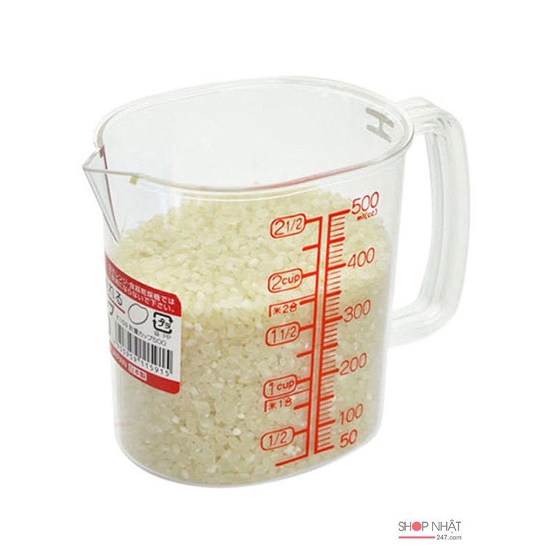Ca đong chia vạch 500ml Nhật Bản - Sumishop2019