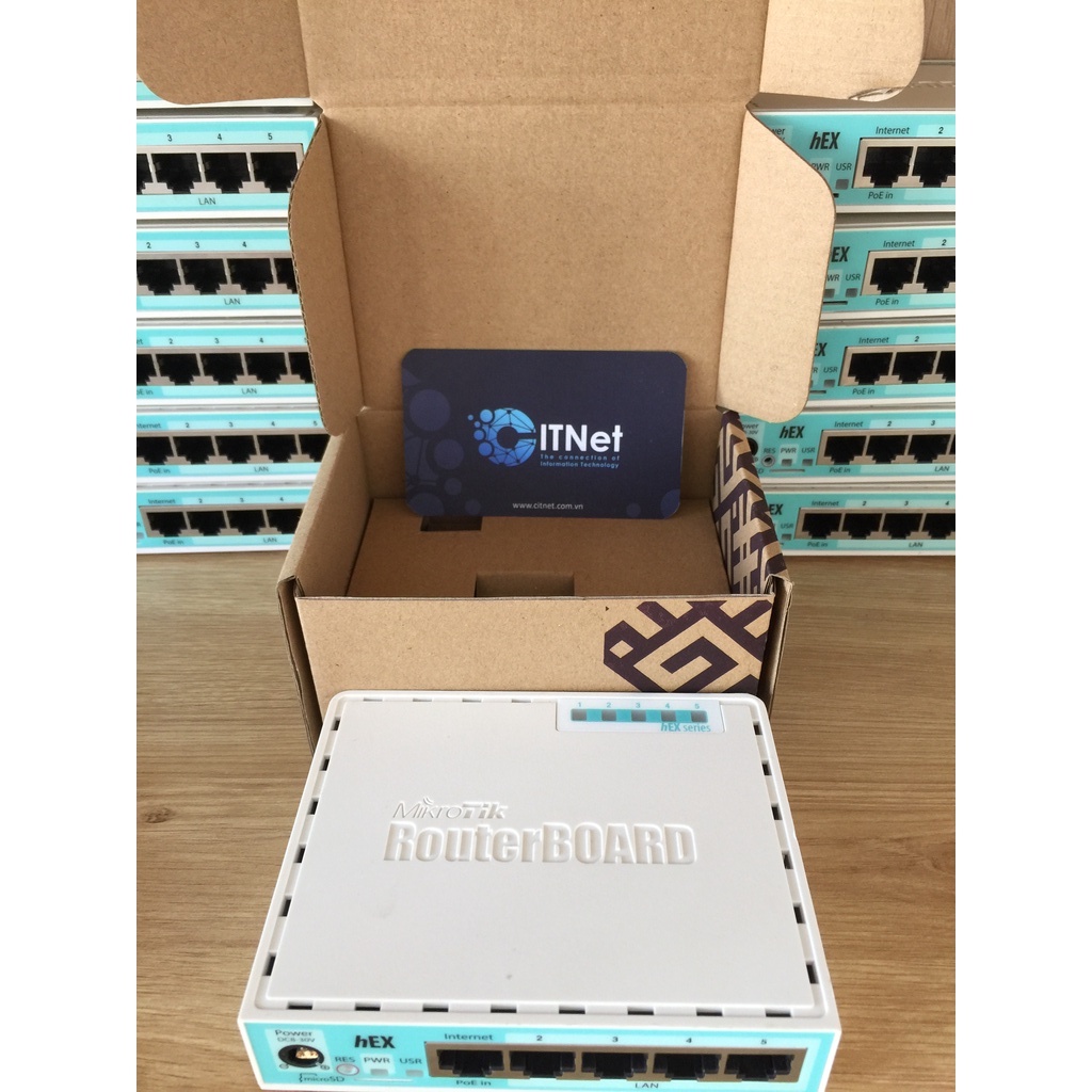 
                        Router Mikrotik RB750-Gr3 (hEX) (Fullbox) - Bảo Hành 12 Tháng
                    