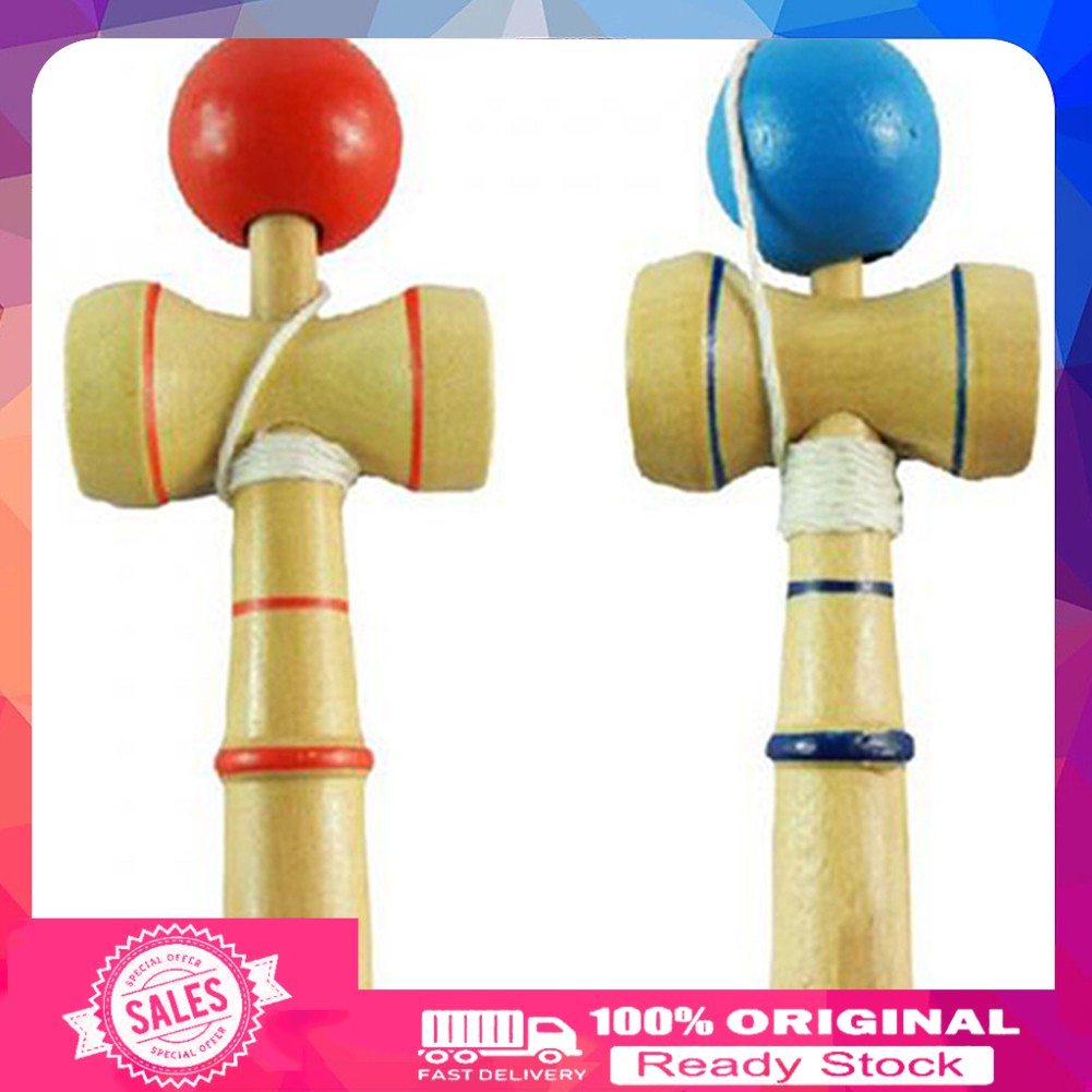 Đồ Chơi Kendama Bằng Gỗ Phong Cách Truyền Thống Nhật Bản Dành Cho Trẻ Em