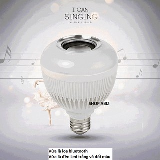 Bóng đèn LED kiêm loa bluetooth