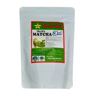 Trà matcha sữa hòa tan Sao Vàng 500g