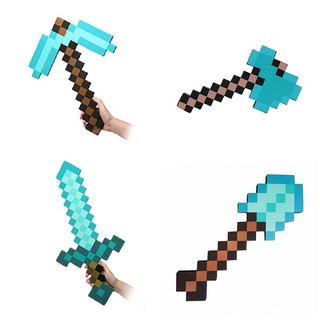 Combo Rìu Kiếm Cuốc Xẻng Minecraft Hàng Chính Hãng