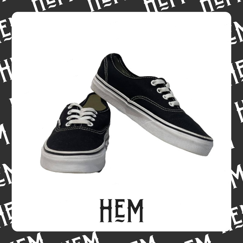 Giày Vans Authentic Đen Real 2hand Cond 9