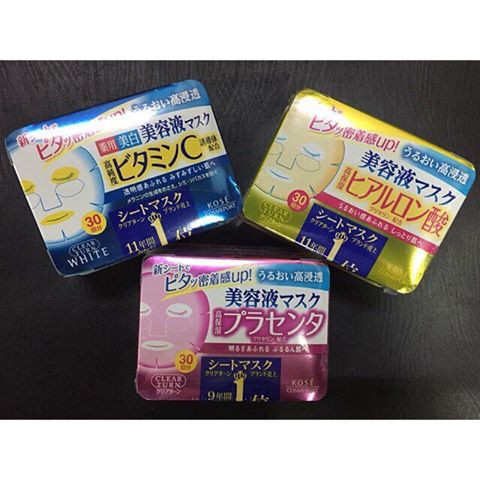 Mặt Nạ Dưỡng Da Kose 30 Miếng