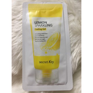 1 Gói Dùng Thử Tẩy Da Chết Secret Key Lemon Sparkling Peeling Gel 5ml
