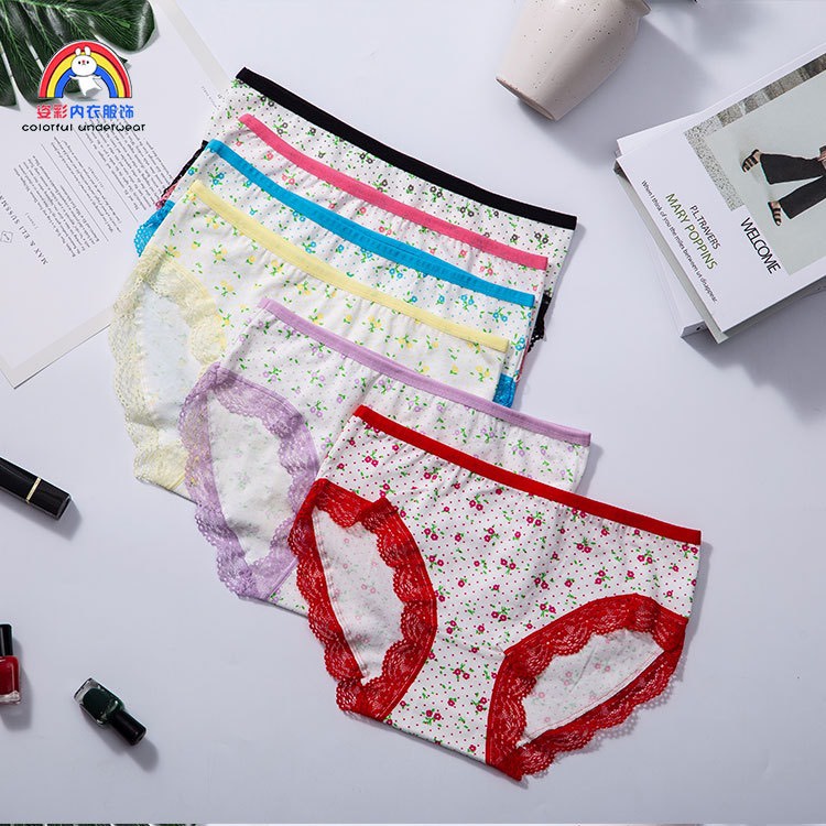 Set 4 quần chip tam giác bé gái 36-46kg Jennie kids J501